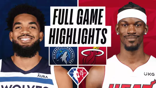 TIMBERWOLVES at HEAT | FULL GAME HIGHLIGHTS | March 12, 2022