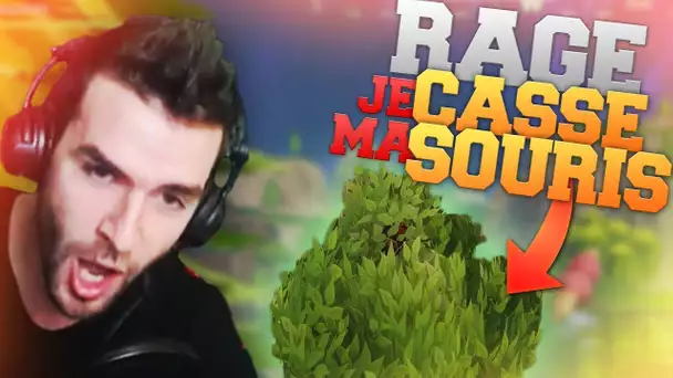 🥇 RAGE & DÉFI ► JE CASSE MA SOURIS À CAUSE DU BUISSON !! (Fortnite Battle Royale Fr troll)