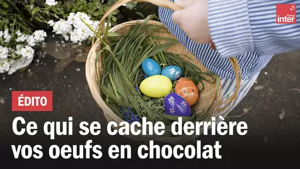 Ce qui se cache derrière vos œufs en chocolat