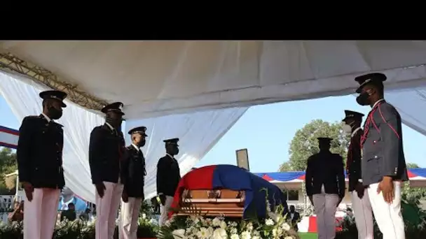 Lors de funérailles nationales, Haïti dit adieu à son président assassiné • FRANCE 24