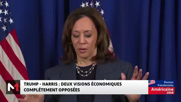 Trump - Harris : deux visions économiques complètement opposées