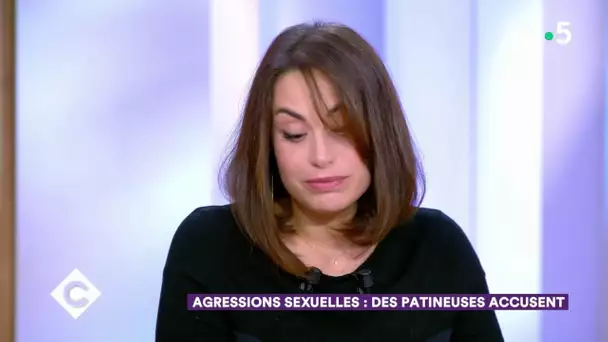 Agressions sexuelles : des patineuses accusent - C à Vous - 30/01/2020