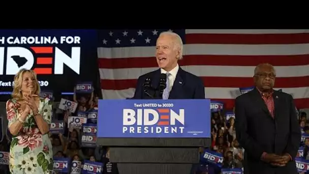 Caucus en Caroline du Sud : première victoire pour Joe Biden