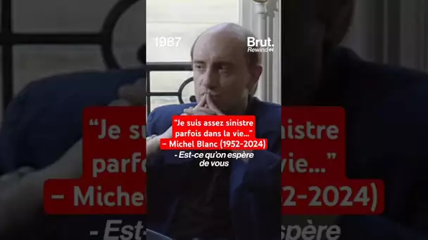 Michel Blanc sur ce que les spectateurs attendaient de lui