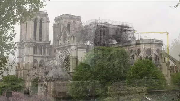 Tous les tableaux de Notre-Dame de Paris "sécurisés dans la journée"