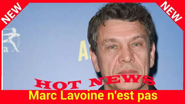 Marc Lavoine n&#039;est pas convaincu par la chirurgie esthétique