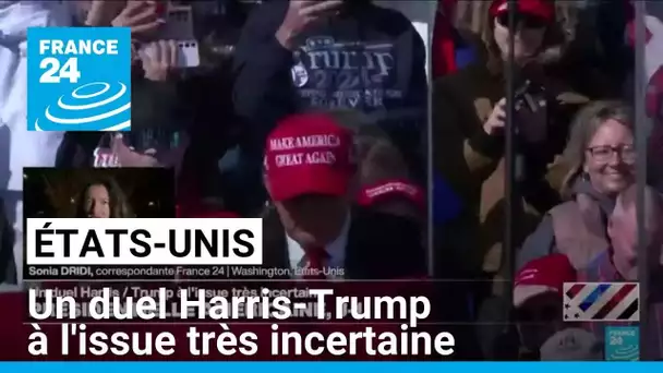 Présidentielle américaine : un duel Harris/Trump à l'issue très incertaine • FRANCE 24