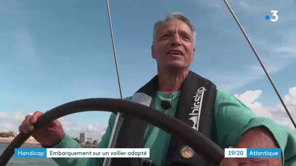 Royan : un nouveau bateau adapté pour personnes handicapées