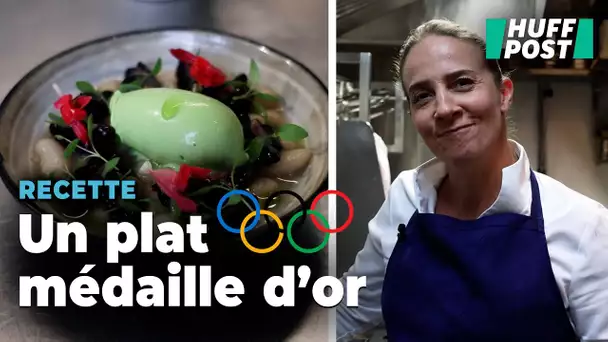 Manger comme les champions olympiques avec la recette d'Amandine Chaignot