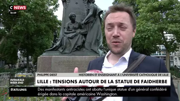 Lille : tensions autour de la statue de Faidherbe