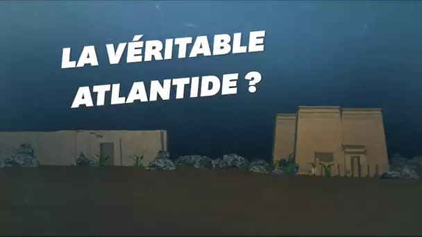 Un temple antique englouti retrouvé au large de l'Égypte