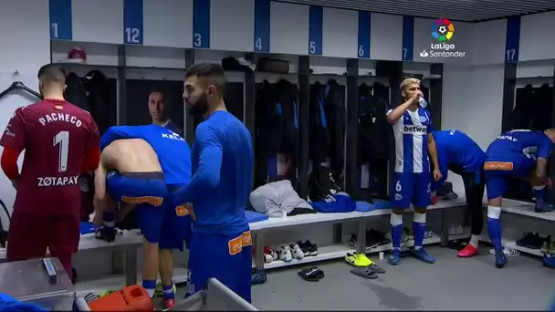 Calentamiento D. Alavés vs SD Eibar