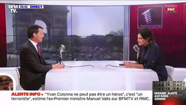 Valls : "Nous devons être prêts à gagner la guerre"