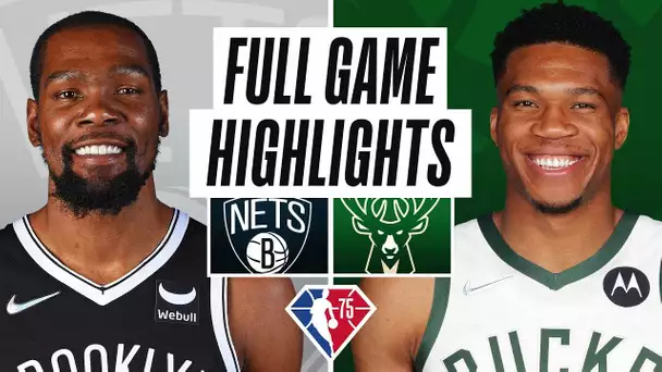 NETS at BUCKS | NBA PRESEASON FULL GAME HIGHLIGHTS | October 19, 2021