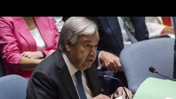 Antonio Guterres déclaré "persona non grata" en Israël