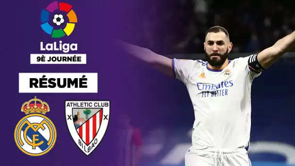 Résumé : Grâce à Benzema, le Real se sort du piège de Bilbao