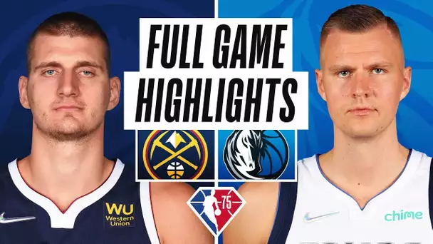 NUGGETS at MAVERICKS | FULL GAME HIGHLIGHTS | November 15, 2021