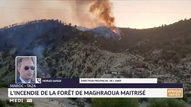 Taza : l´incendie de la forêt de Maghraoua maîtrisé