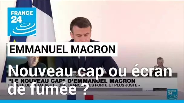 Conférence de presse d'Emmanuel Macron : nouveau cap ou écran de fumée ? • FRANCE 24