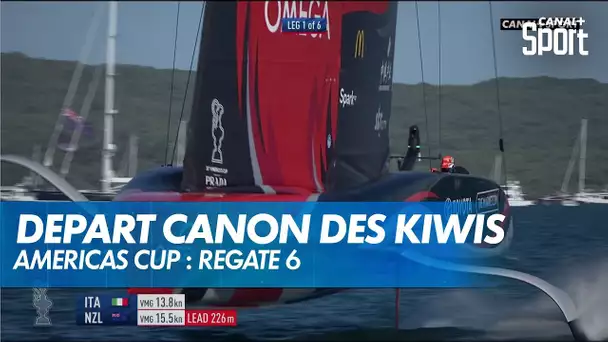 Le départ canon des Kiwis face à Luna Rossa