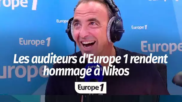 Quand les auditeurs d'Europe 1 rendent hommage en direct à Nikos Aliagas