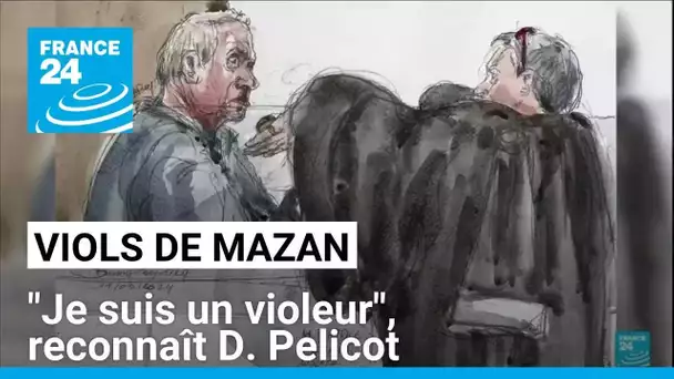 Viols de Mazan : "je suis un violeur", reconnaît D. Pelicot qui demande "pardon" à son ex-épouse