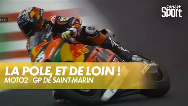 Raul Fernandez réalise un chrono supersonique - GP de Saint-Marin Moto2