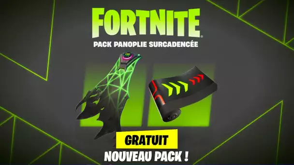 NOUVEAU PACK "PANOPLIE SURCADENCEE" GRATUIT ! COMMENT LE RECUPERER ! (FORTNITE NEWS)