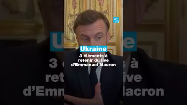 🇺🇦 #Macron dira à #Trump de ne pas "être faible" face à #Poutine • FRANCE 24