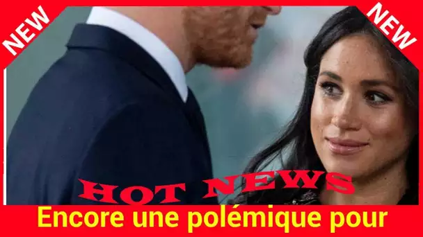 Encore une polémique pour Meghan Markle… juste avant son accouchement