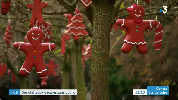 Les châteaux de la Loire décorés pour les fêtes mais sans public : découvrez Chenonceau, Blois...