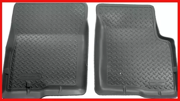 Husky Liners Classic Style Series | Front Floor Liners - Grey | 33652 | Fits 2004-2008 Ford F150 Sup