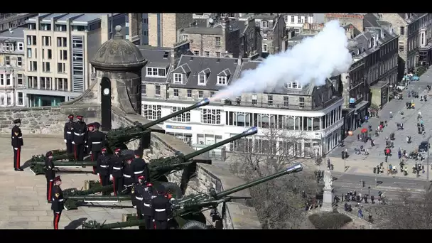 Décès du prince Philip : des coups de canon tirés lors du premier jour de deuil national