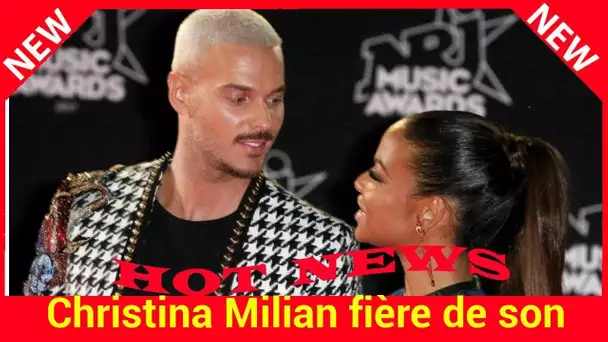 Christina Milian fière de son chéri M. Pokora, numéro un des charts