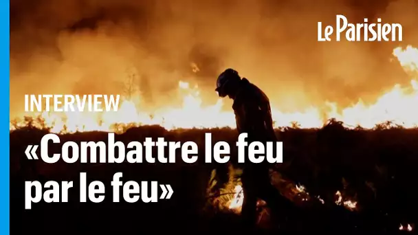 Incendies en Gironde : les feux tactiques, ou comment les pompiers combattent «le feu par le feu»