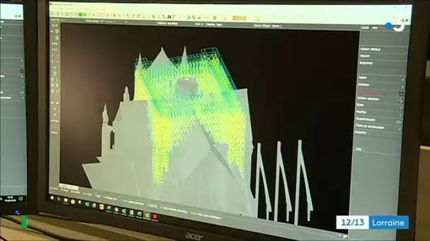 Après l'incendie de Notre-Dame de Paris, l'entreprise Le Bras Frères de Jarny prépare les cintres