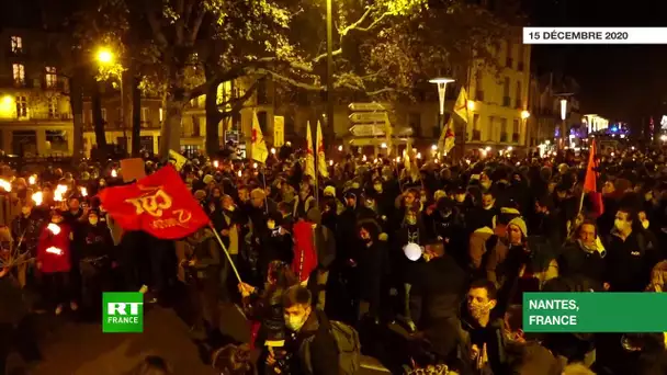 Nantes : mobilisation contre la fermeture des lieux culturels et la loi Sécurité globale