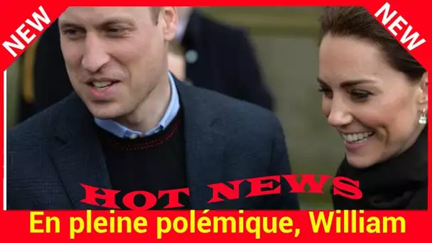 En pleine polémique, William et Kate jouent la carte de la tendresse en public