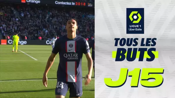 Tous les buts de la 15ème journée - Ligue 1 Uber Eats / 2022/2023