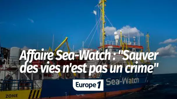 Affaire du Sea-Watch : "Sauver des vies, ce n’est pas un crime", juge Griveaux