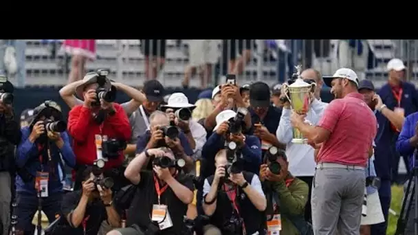 Golf : John Rahm devient n°1 mondial et premier Espagnol à remporter l'US Open