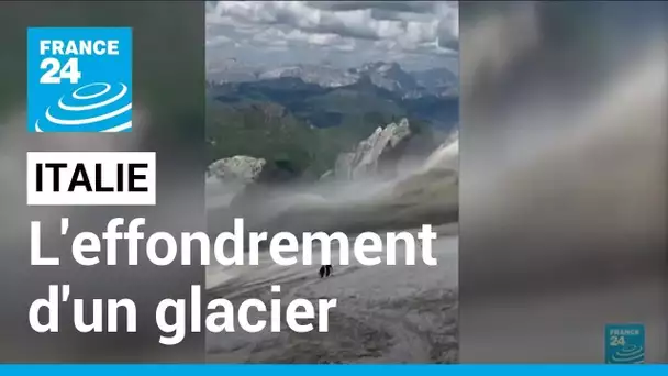 Italie : l'effondrement d'un glacier fait au moins six morts dans les Alpes • FRANCE 24