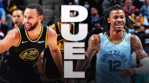 Steph Curry (27 PTS) VS Ja Morant (29 PTS) EPIC DUEL