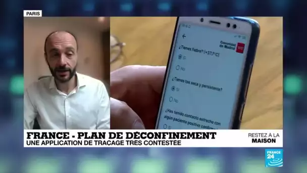 Déconfinement en France : l'application de traçage Stop Covid très contestée