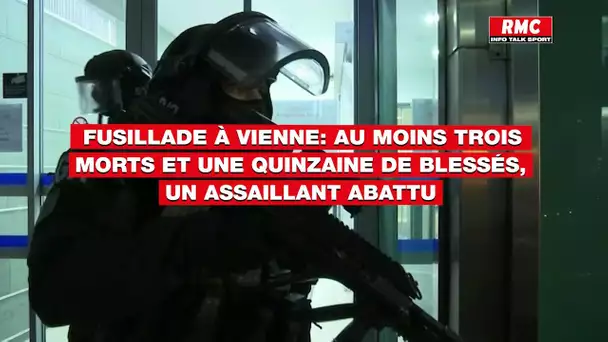 Fusillade à Vienne: au moins quatre morts et une quinzaine de blessés, un assaillant abattu