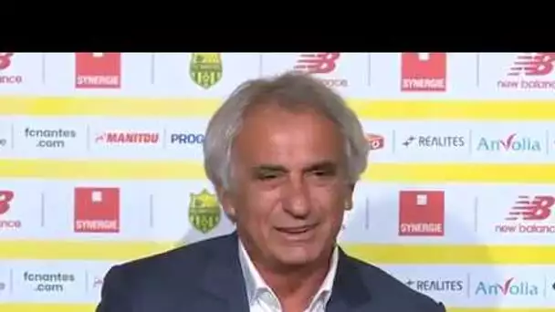 FC Nantes : suivez la conférence de presse de Vahid Halilodzic