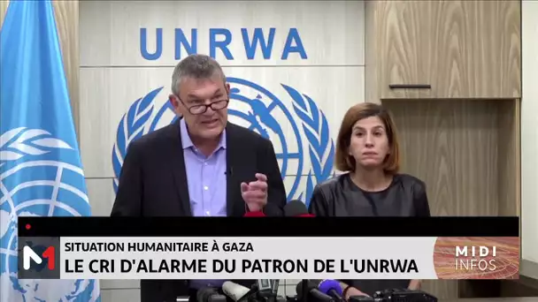 Situation humanitaire à Gaza: le cri d´alarme du patron de l´UNRWA