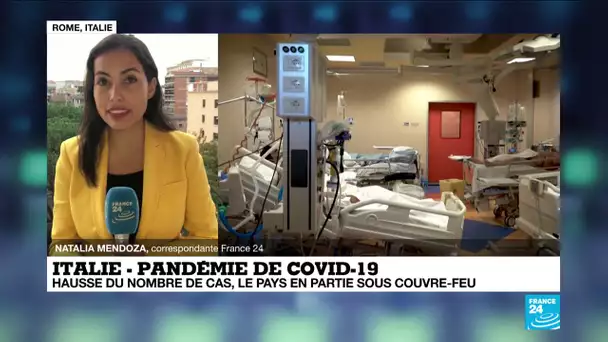 Covid-19 en Italie : le pays en partie sous couvre-feu