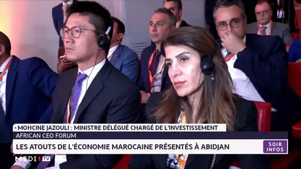 African CEO Forum 2023 : les atouts de l´économie marocaine présentés à Abidjan