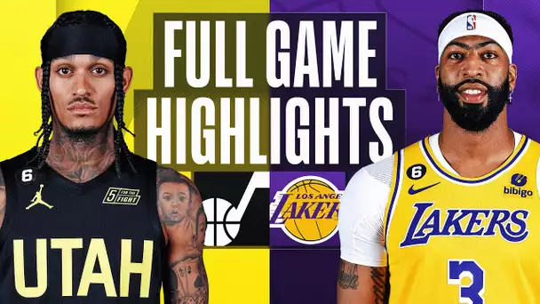 JAZZ at LAKERS | NBA FULL GAME HIGHLIGHTS | November 4, 2022